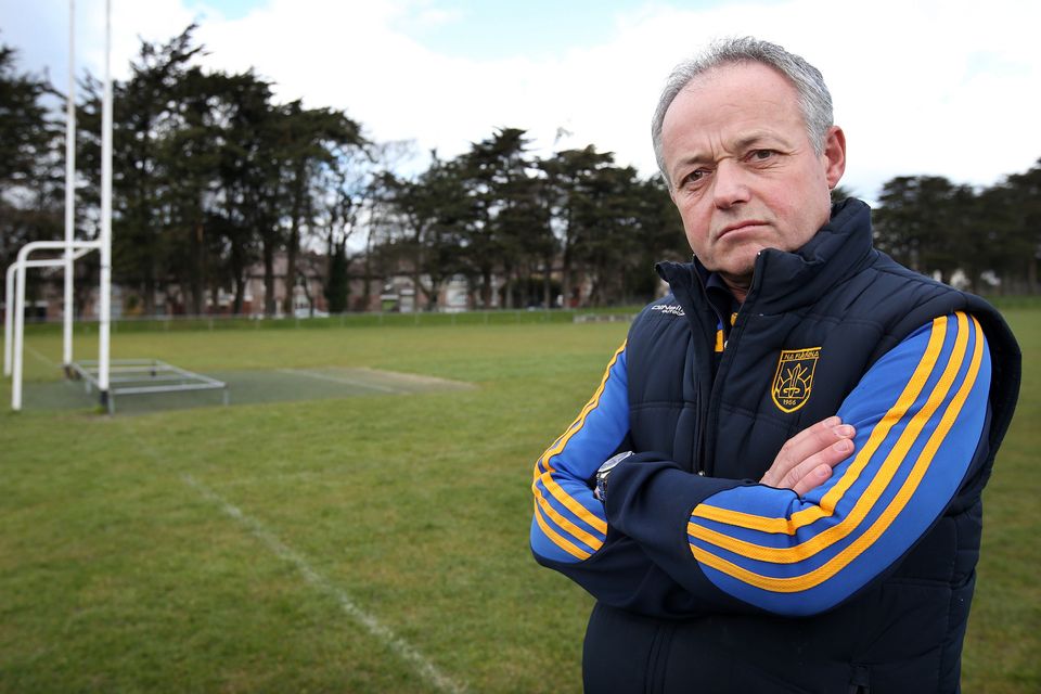 Na Fianna’s outgoing chairman Cormac Ó Donnchú, now development officer, at the club’s main grounds on Mobhi Road, Dublin. Photo: Steve Humphreys